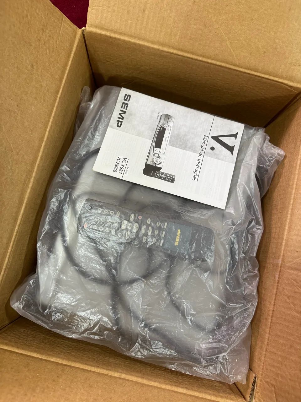 VHS SEMP Toshiba VC-X687 - Novo na Caixa, Nunca Energizado