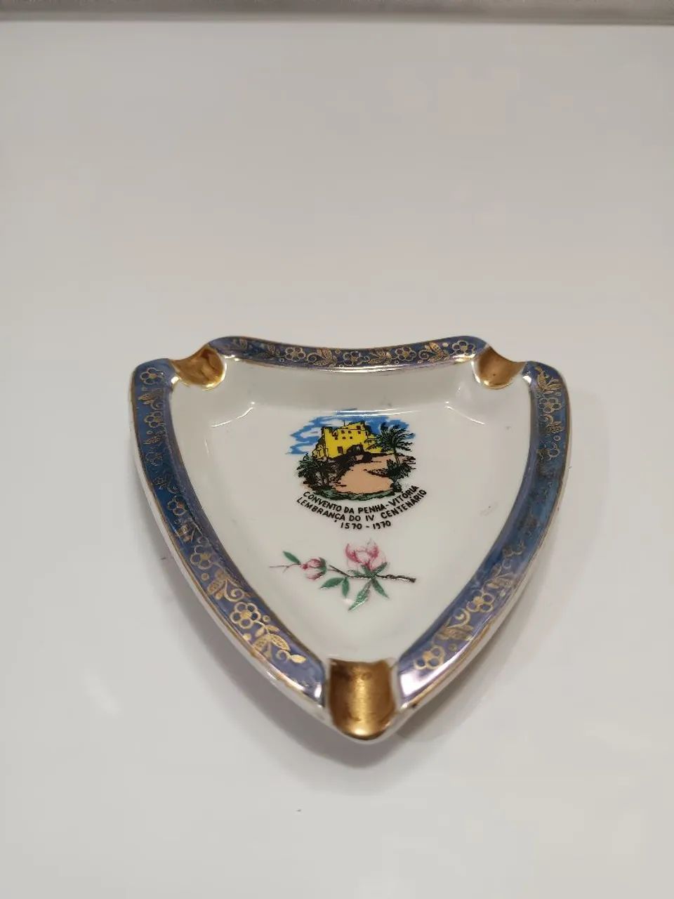 Antigo cinzeiro porcelana Schmidt 