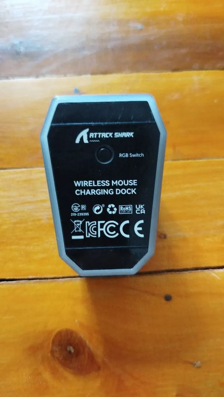 Attack shark x11 + dock de carga - Foto 2