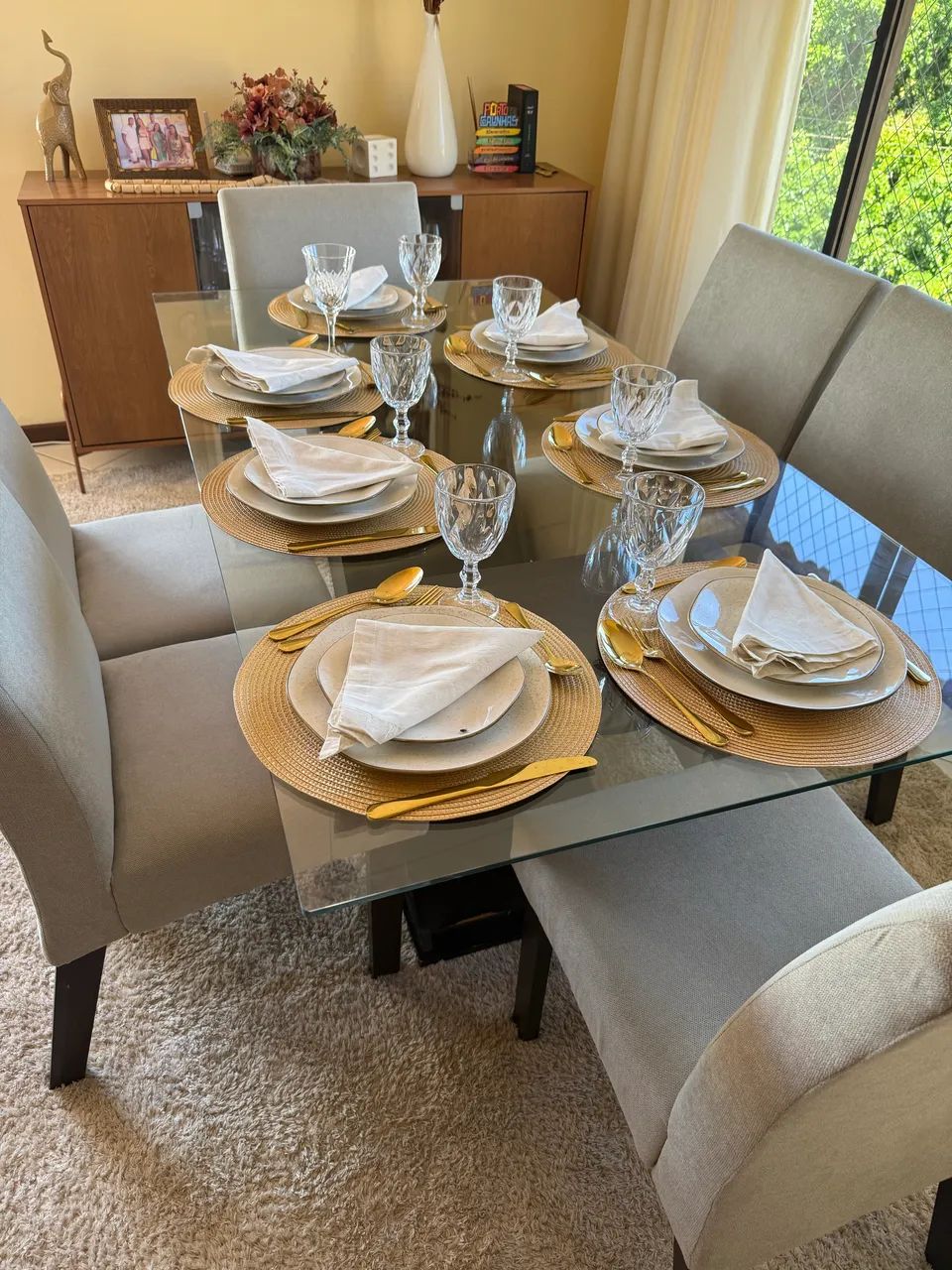 MESA 6 LUGARES 