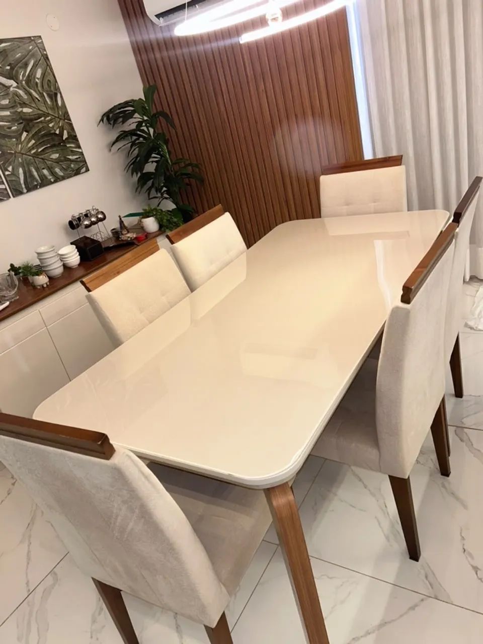 Mesa de jantar com 6 cadeiras  - Foto 2