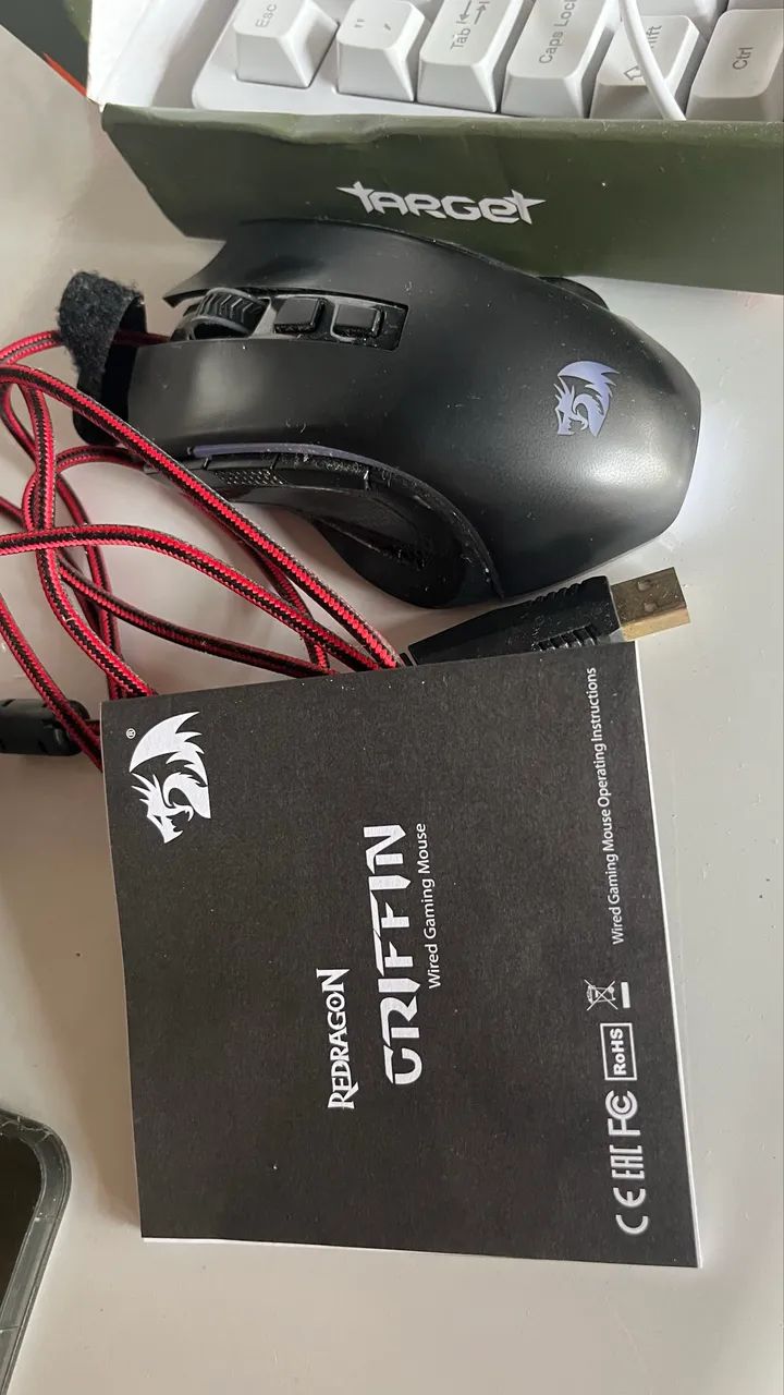 MOUSE REDRAGON GRIFFITH (EXCELENTE ESTADO)