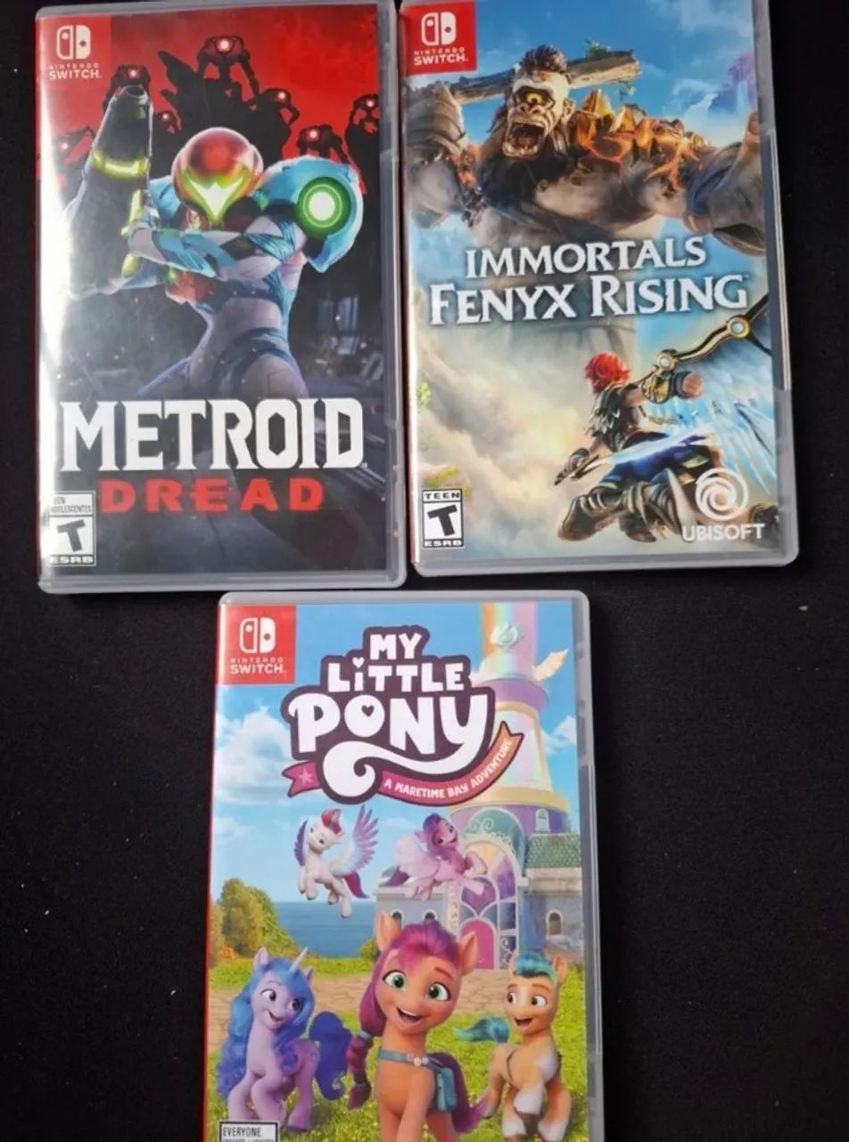 Kit com 3 jogos