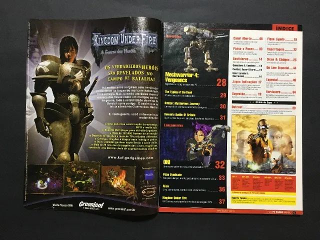 CD Expert Revista PC Gamer - Outcast Completo 2 CD-ROMs PC Ano 5