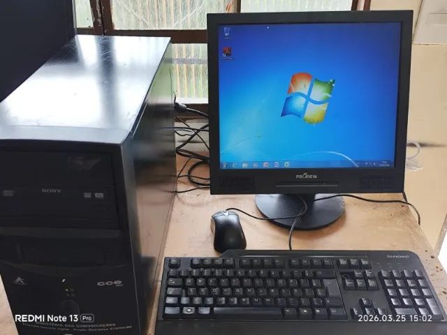 COMPUTADOR COM TELA DE 17" BARATO - Foto 2