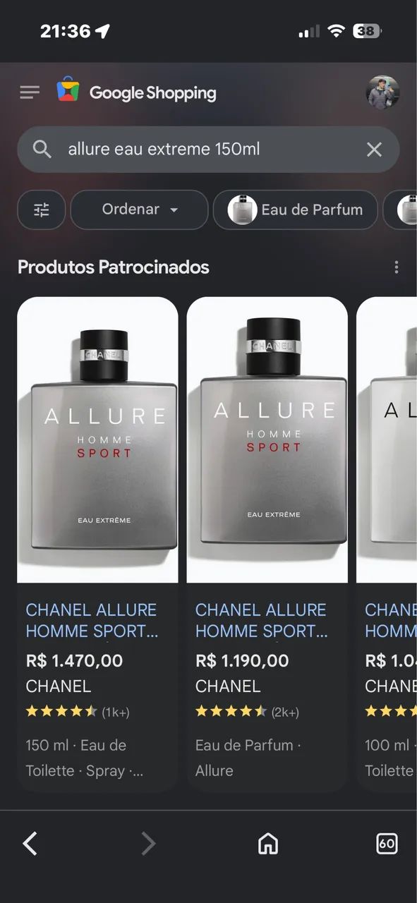 Allure Eau Extreme  - Foto 5