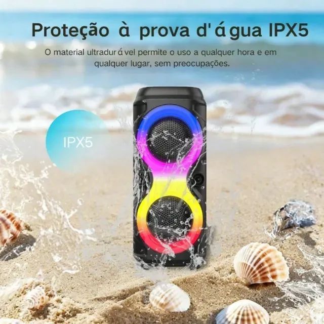 Som Potente e Visual Incrível: Caixa de Som Xtrad CS-29 - Foto 4
