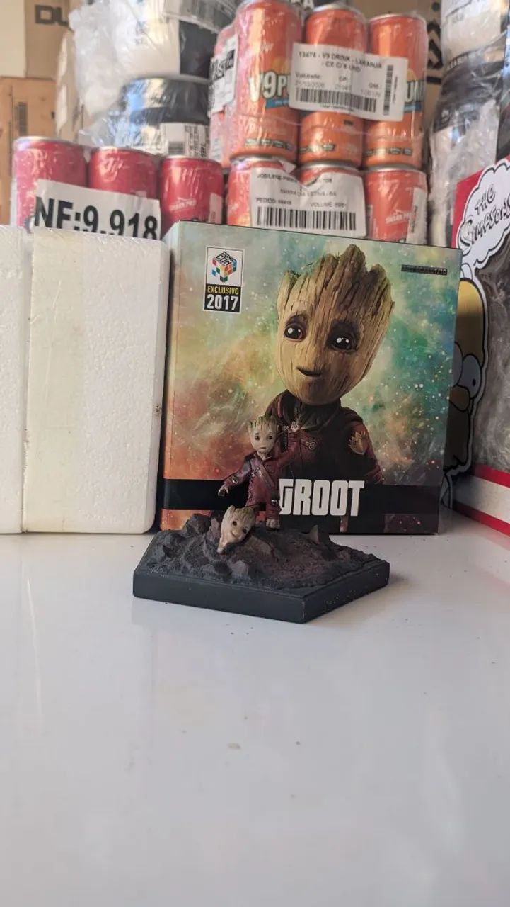 Boneco Baby Groot Iron Studios - Foto 4