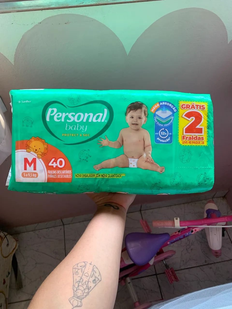 FRALDAS TAMANHO ?M? 