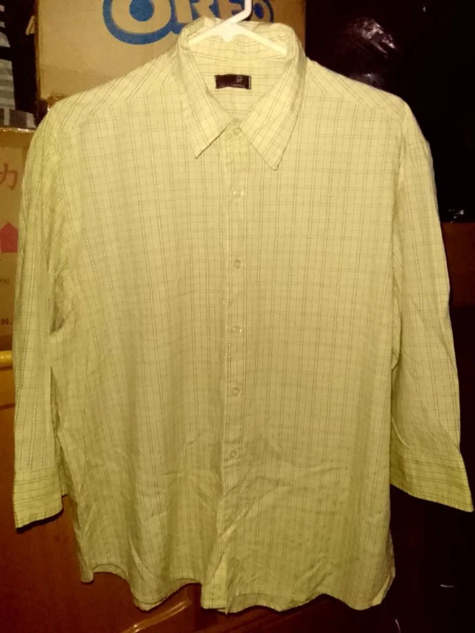 CAMISA MASC. TAM.GG (Água marinha). - Foto 3