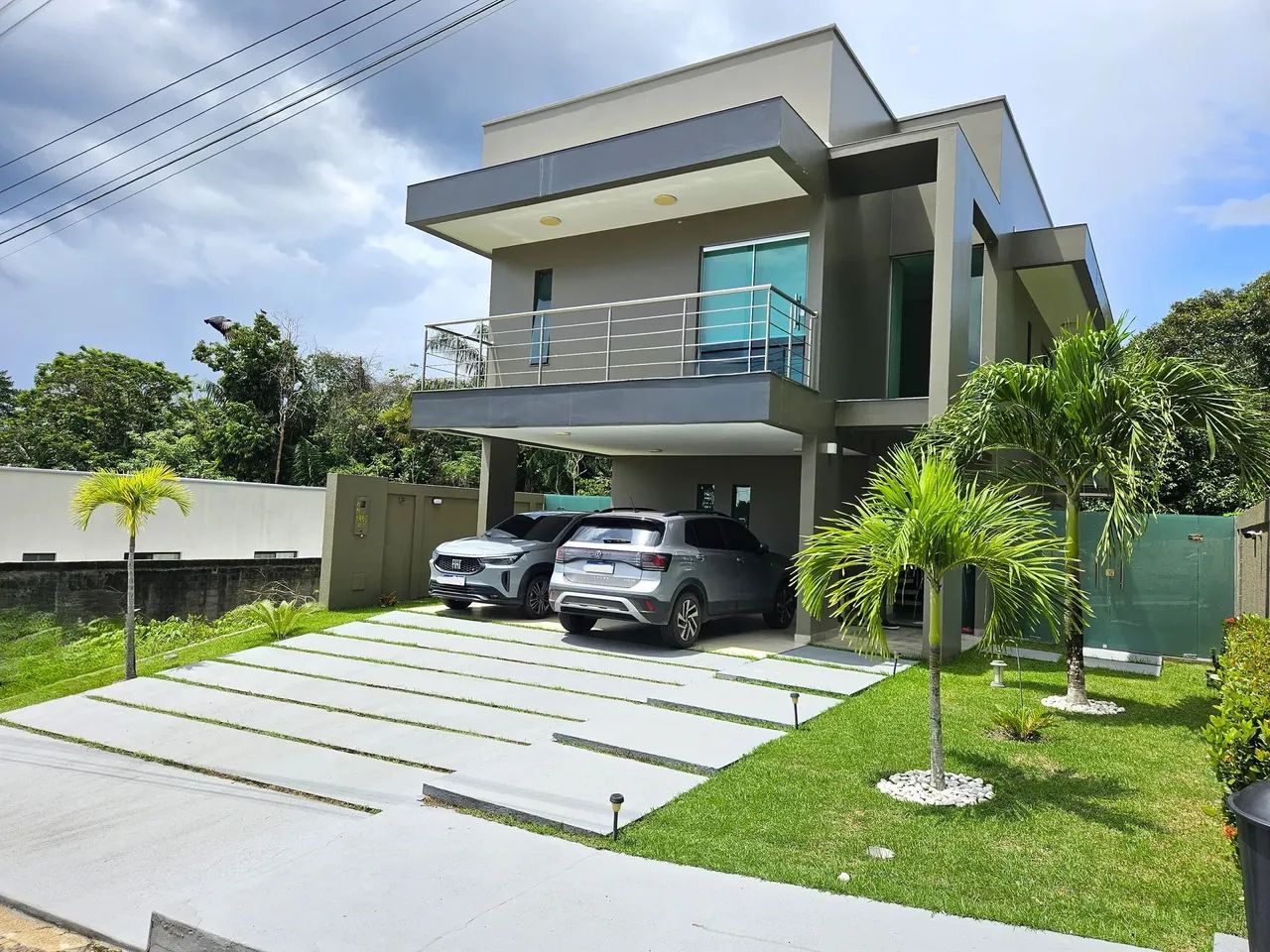 Casa duplex Sobrado mobiliada Condomínio Reserva do Parque Ponta Negra 3 Suítes Piscina Fi