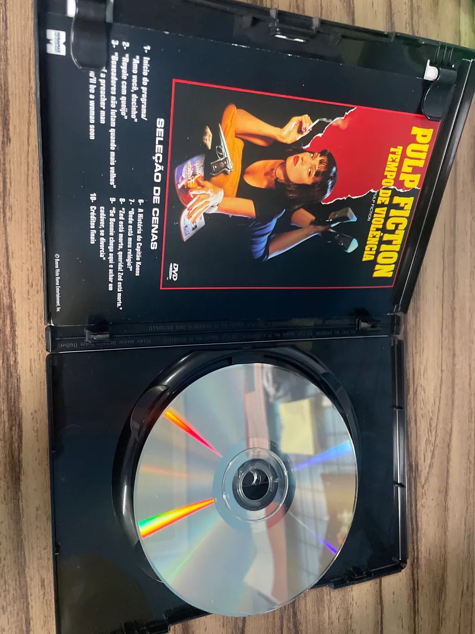 DVD Pulp Fiction - Tempo de Violência - Quentin Tarantino - Original - Foto 3