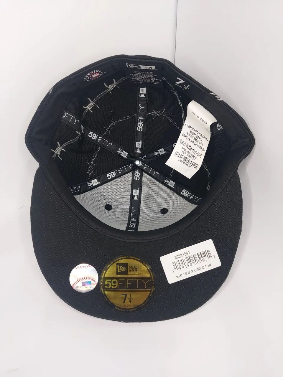 Boné Los Angeles Dodgers preto - New era - 59fifty - Mlb - Foto 4