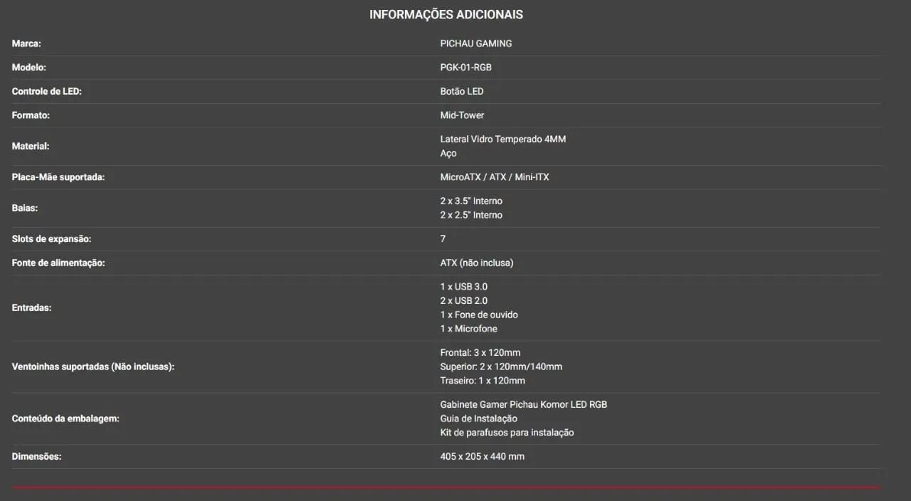 Gabinete Mid Tower - Foto 5