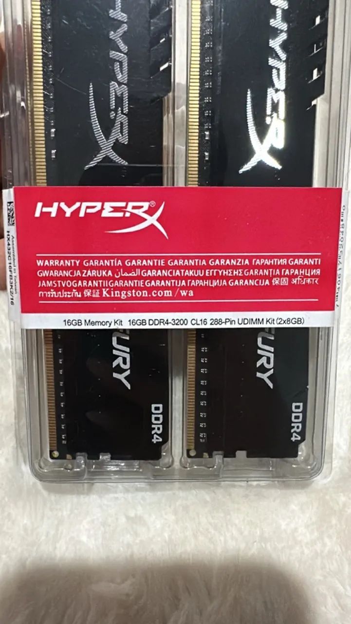 DDR4-3200 kit(2x8GB) 16GB Memory HYPERX - Foto 4