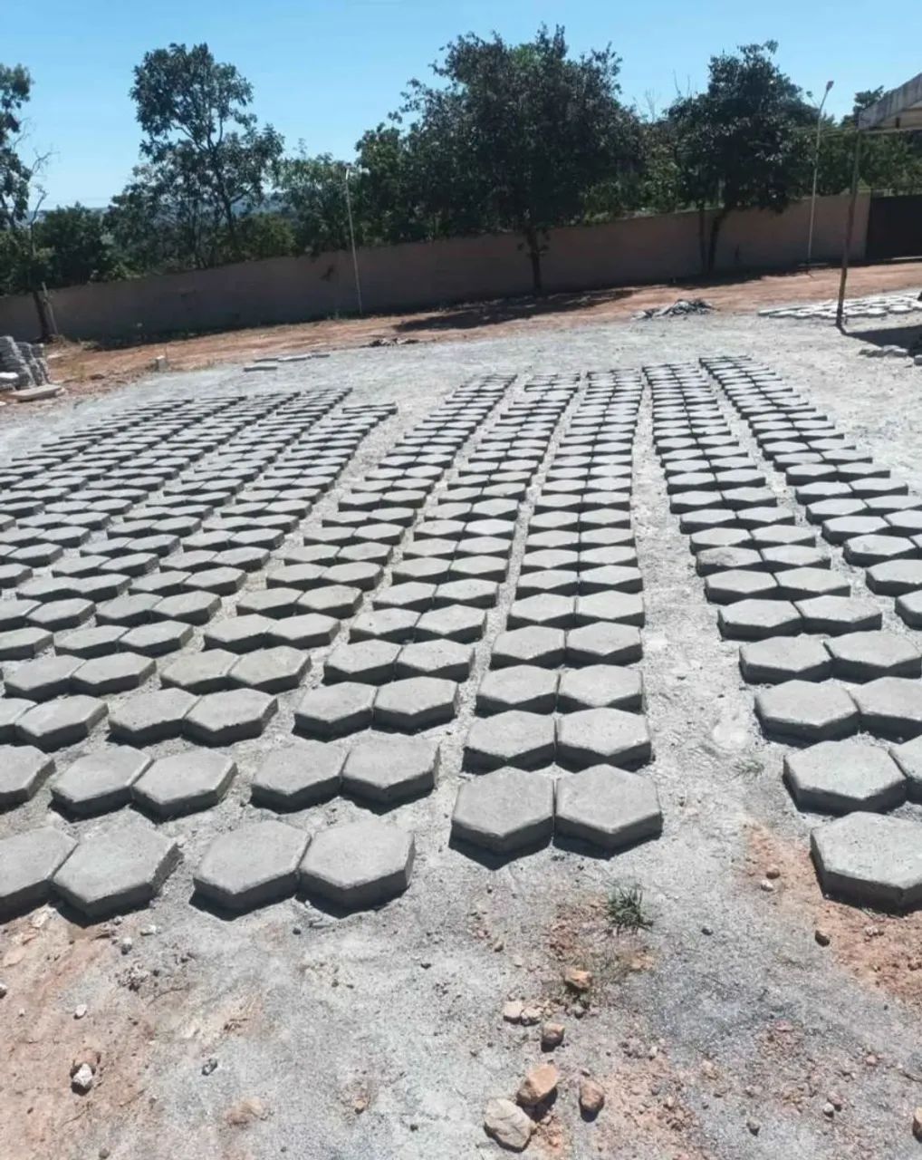 Bloco pré moldados 