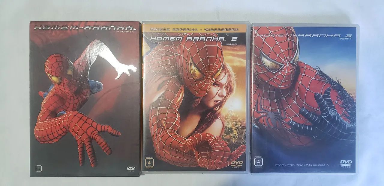 DVDs filmes variados, homem Aranha,  transformes, senhor dos anéis e outros