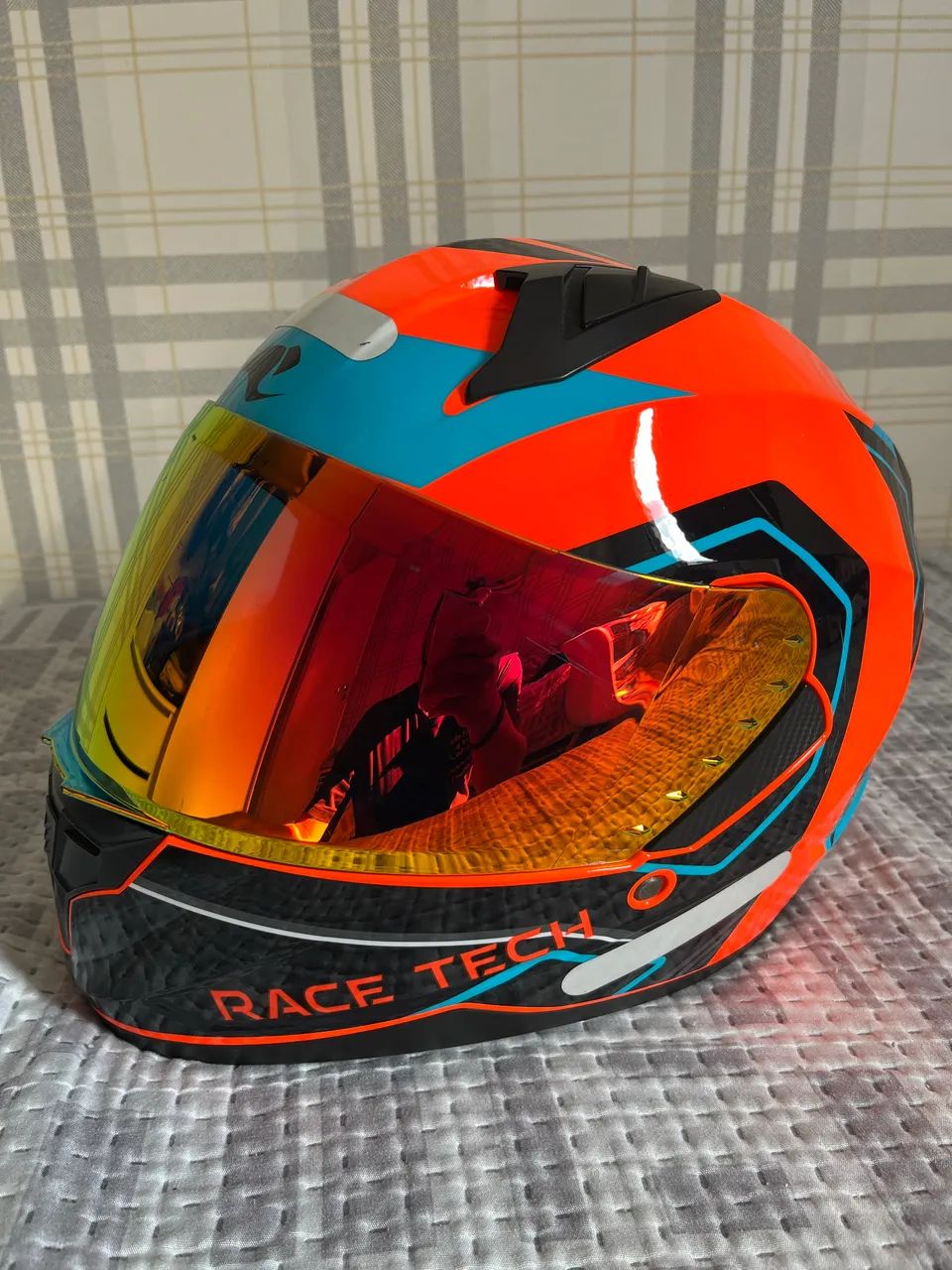 Capacete Race Tech 56 - Foto 5