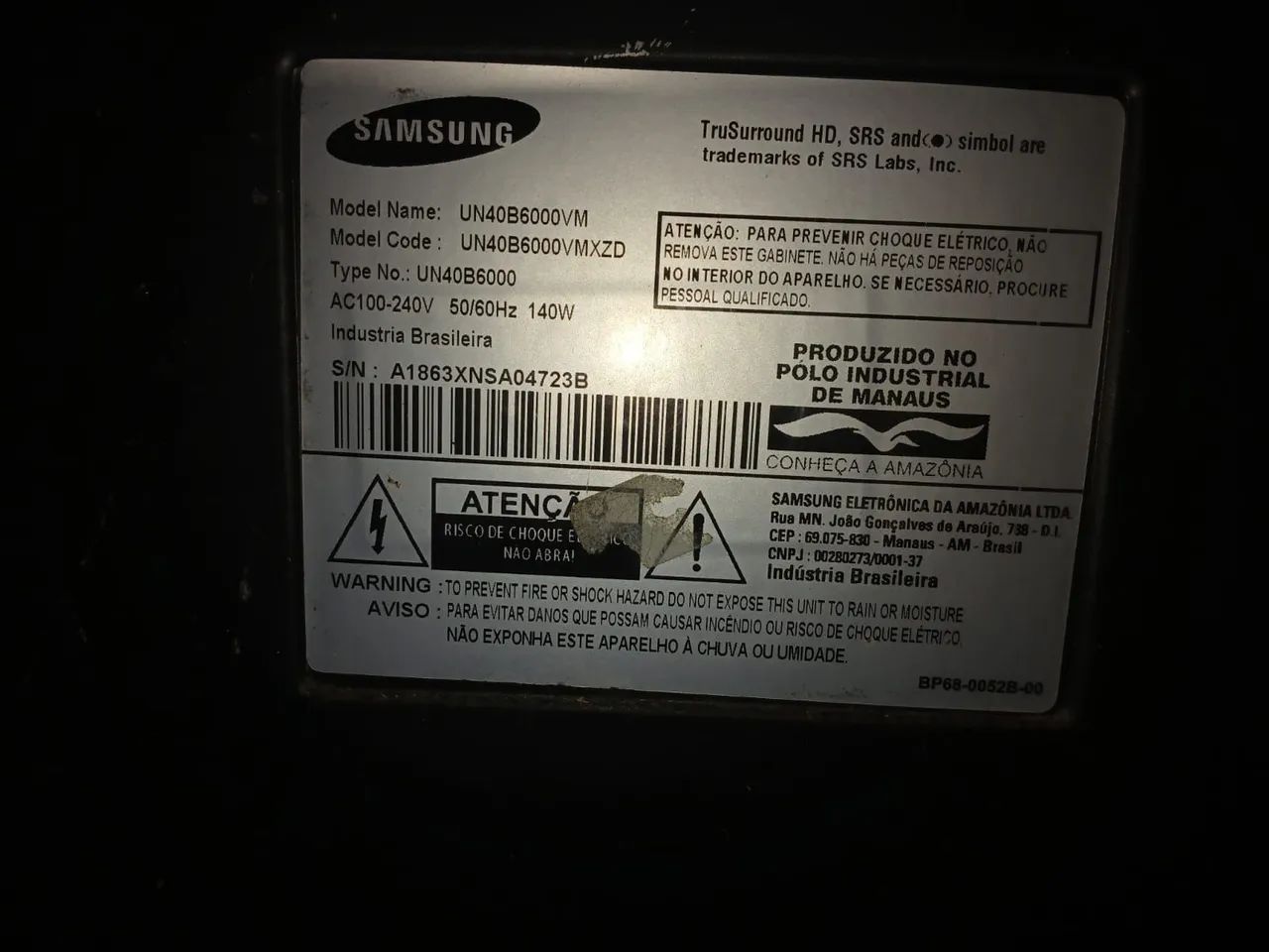 Vendo 3 smart tv 40 " polegadas Tvs com defeito apenas só sai a voz não aparece imagem - Foto 4