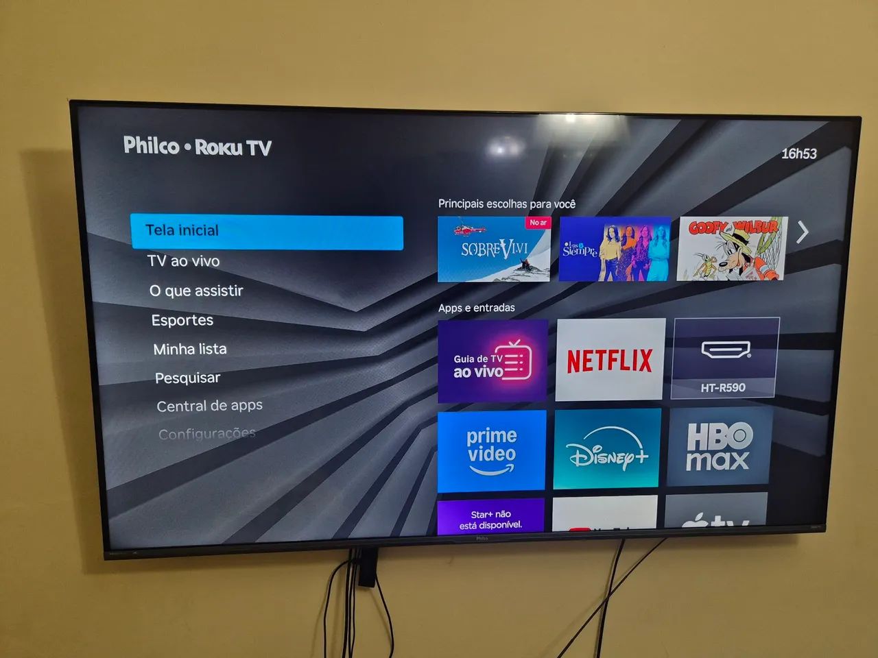 SMART TV PHILCO 58' - EXCELENTE ESTADO - Foto 4