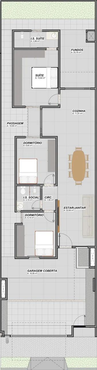Casa com 3 dormitórios à venda, Parque Verde, CASCAVEL - PR - Foto 5