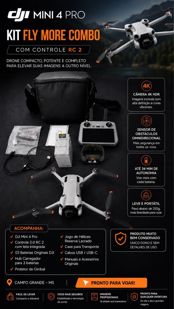 DRONE DJI MINI 4 PRO