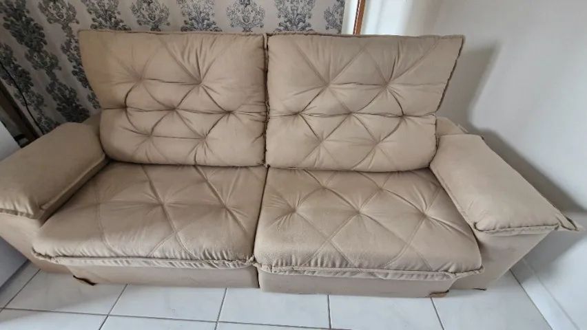 Sofá Retrátil e Reclinável NOVO