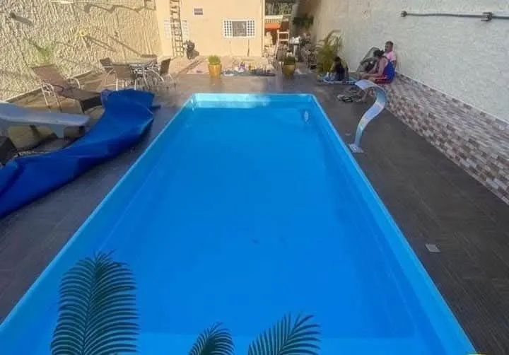 Piscina de fibra 6 metros retangular com infantil de brinde!!!!! - Foto 5
