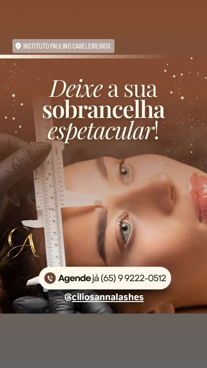 Design sobrancelha 