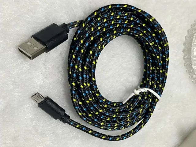 Cabo USB A para Micro USB USLION 2 Metros Transferência de Dados e Carga - Foto 2