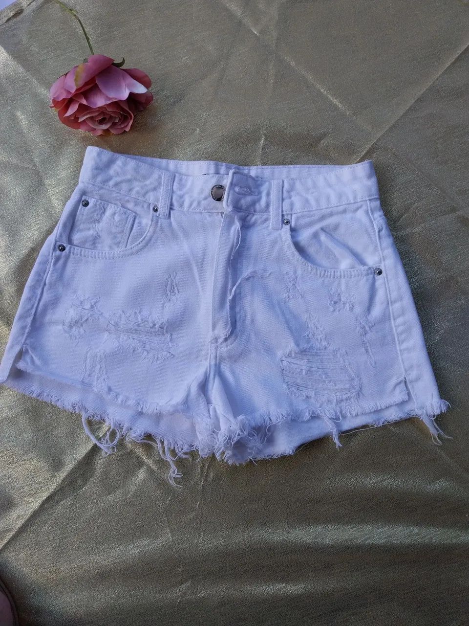 Lote 3 shorts 36(YOUCOM e BLEUESTEEL ) - Foto 3