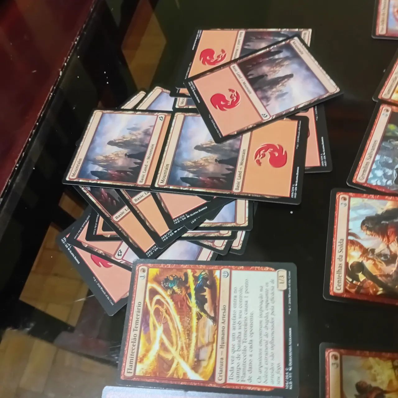 Deck Magic The Gathering Vermelho - Mono Red Casual (61 cartas) - Foto 5