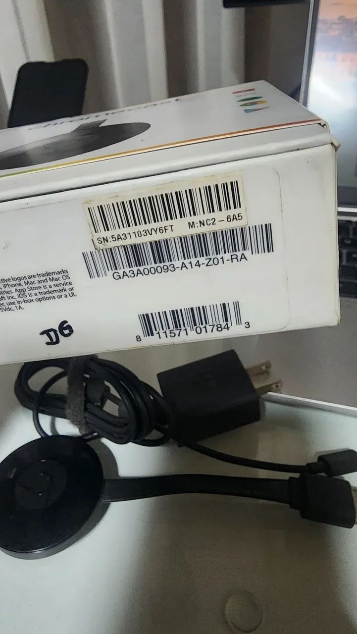 Google Chromecast De 2a Geração, Full Hd Wi-fi Hdmi Preto - Foto 5