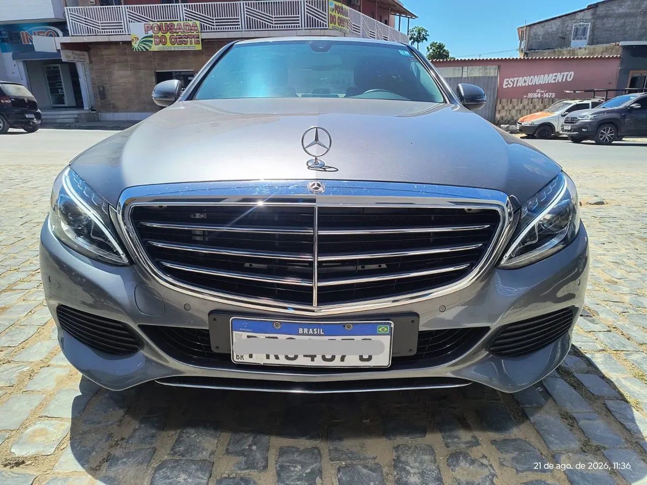 Mercedes-Benz C-180 C-180 CGI EXC. 1.6/1.6 FLEX TB 16V AUT. 2018