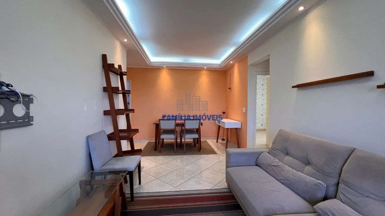 Apartamento para alugar 2 quartos vaga lazer Embaré Santos - Foto 3