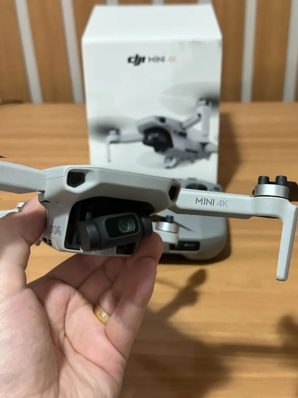 Drone DJI Mini 4K ? pouco uso, na caixa e completo - Foto 2