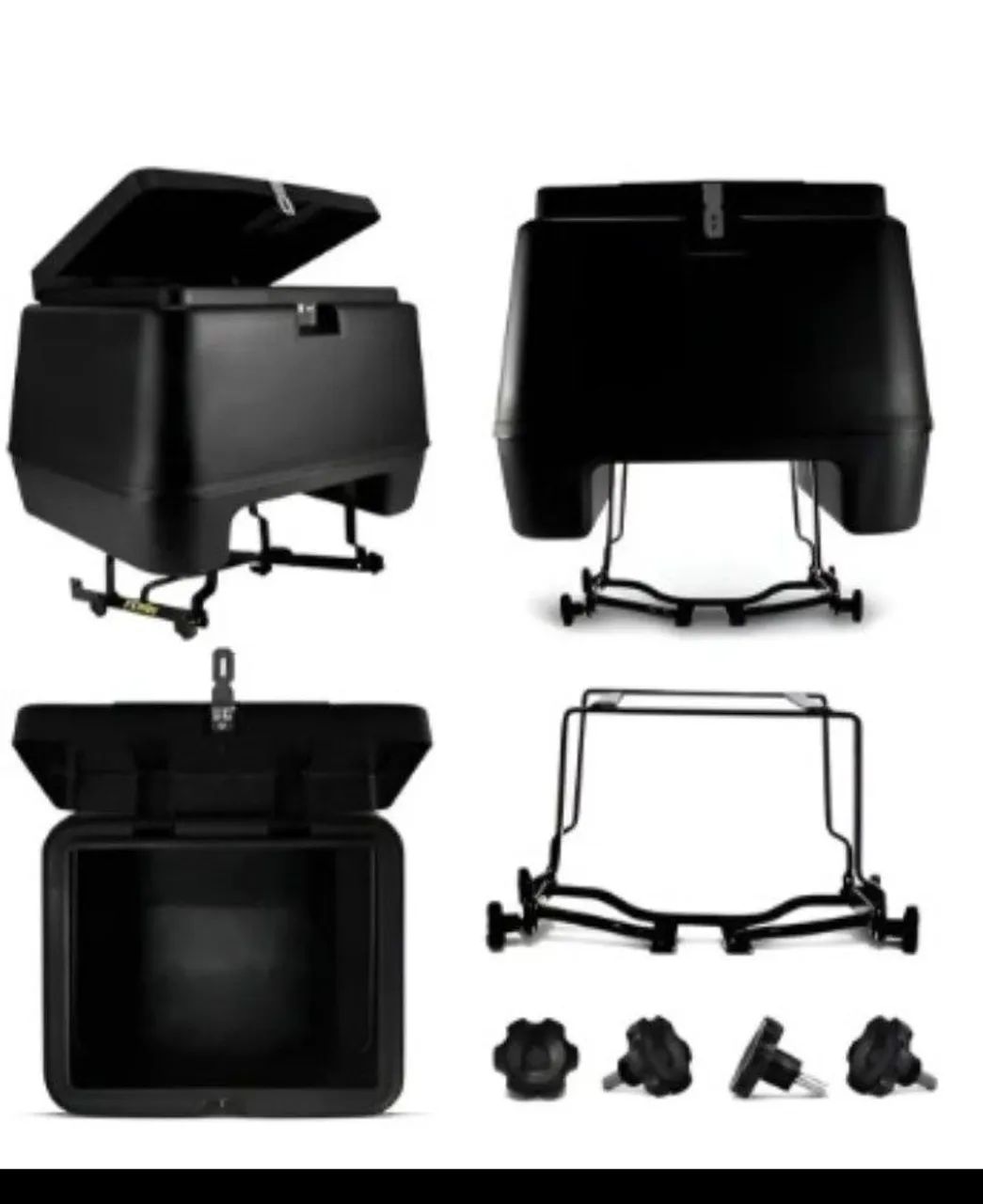 Baú completo com suporte 80 Litros 