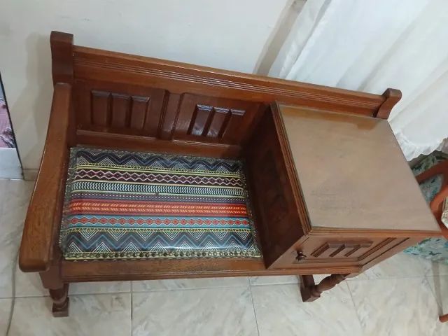 Mesa telefone antiguidade - Foto 5