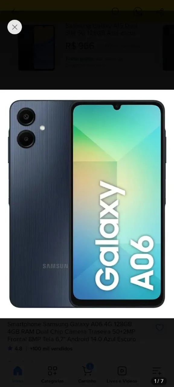 Vendo um celular sansung - Foto 3
