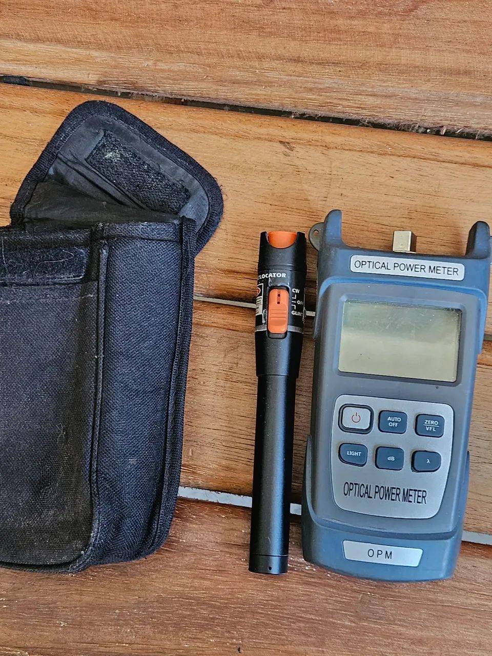 Power meter e canela de luz