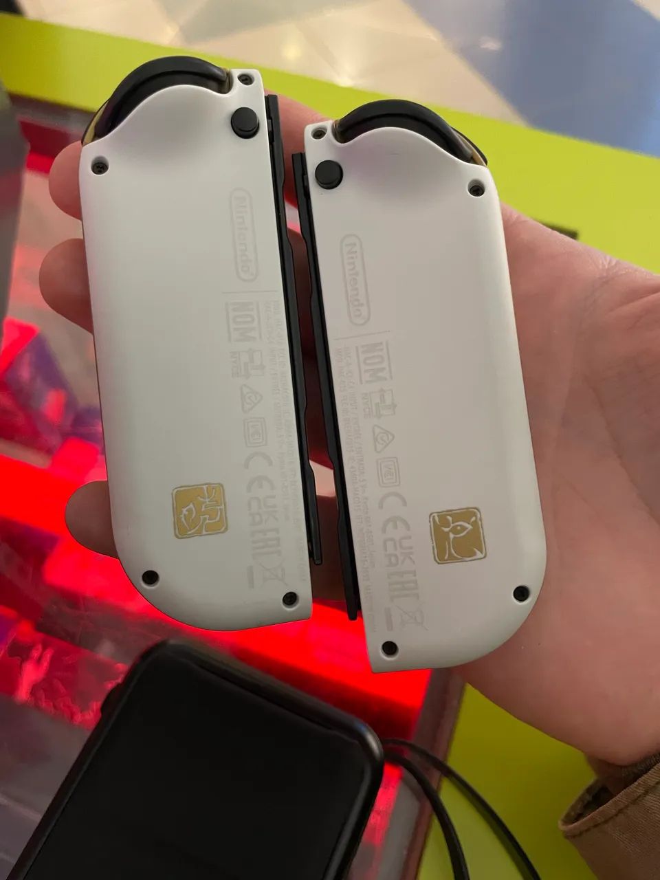 Switch Oled Zelda Edition 128gb (Trocas)  - Foto 4