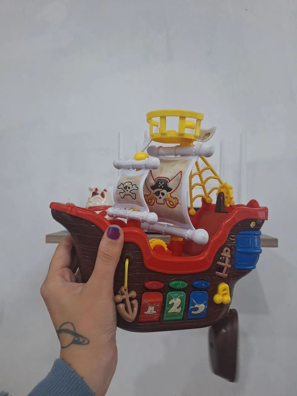 Barco pirata de brinquedo - Foto 3