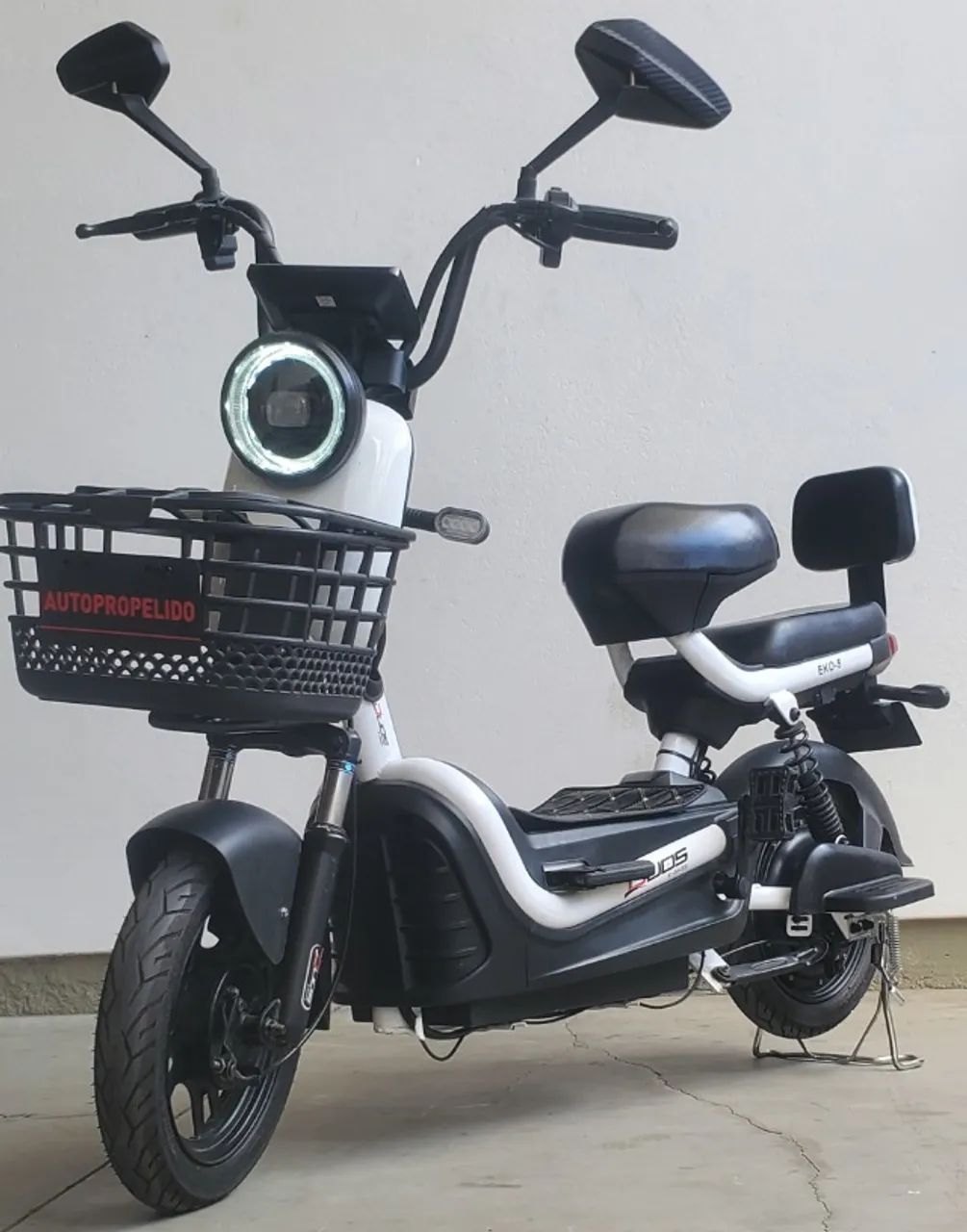 Bicicleta Elétrica Duos Eko-5 - Branca