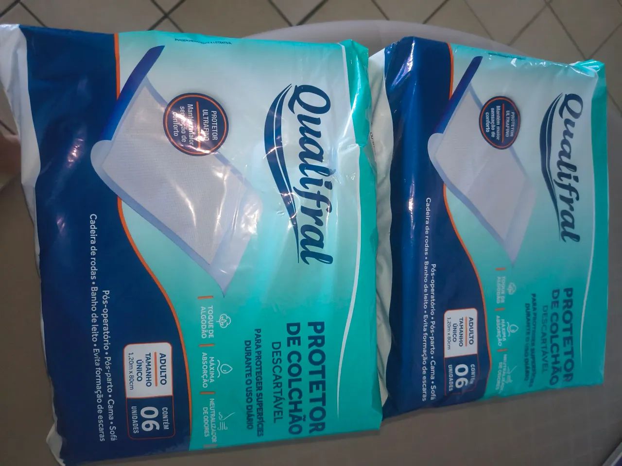 Protetor de colchão descartável 