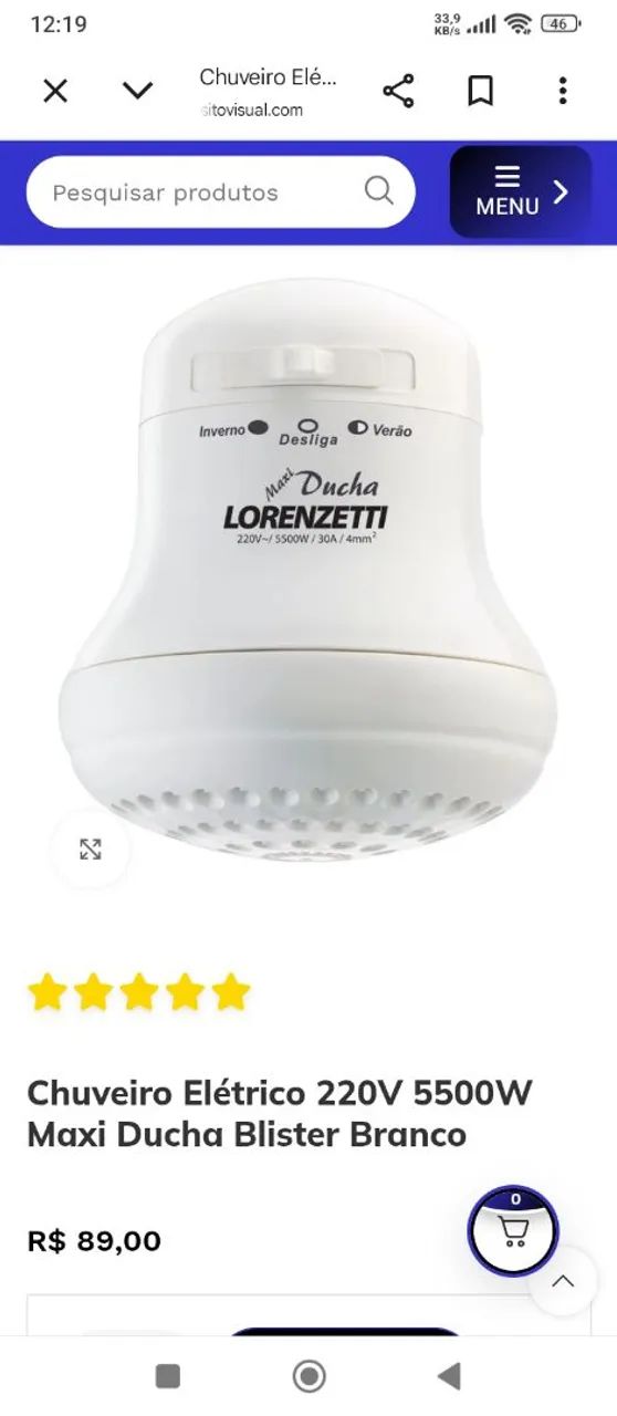 Chuveiro Lorenzetti  - Foto 2