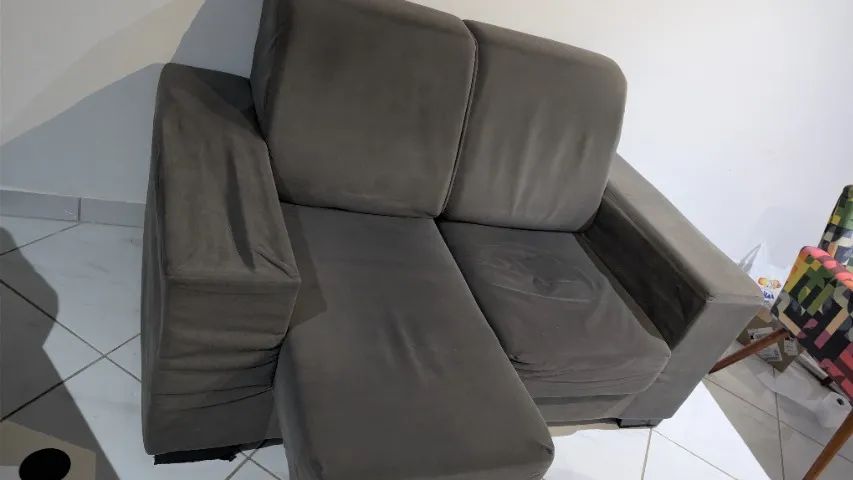 Sofá dois lugares retrátil - entrega grátis em João Pessoa - Foto 5