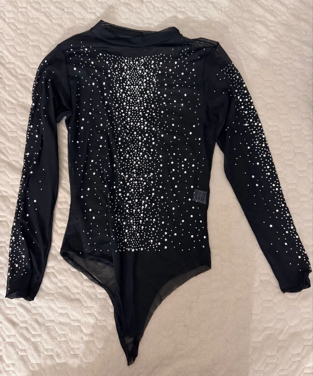 Body brilho preto 