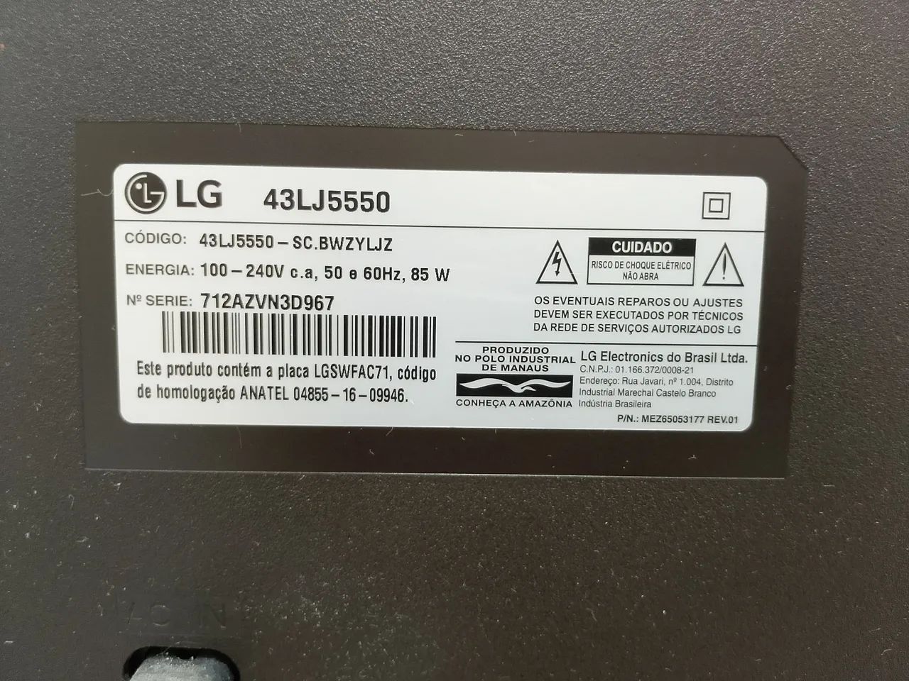 Smart TV 43 Polegadas Full HD LED LG - Foto 3