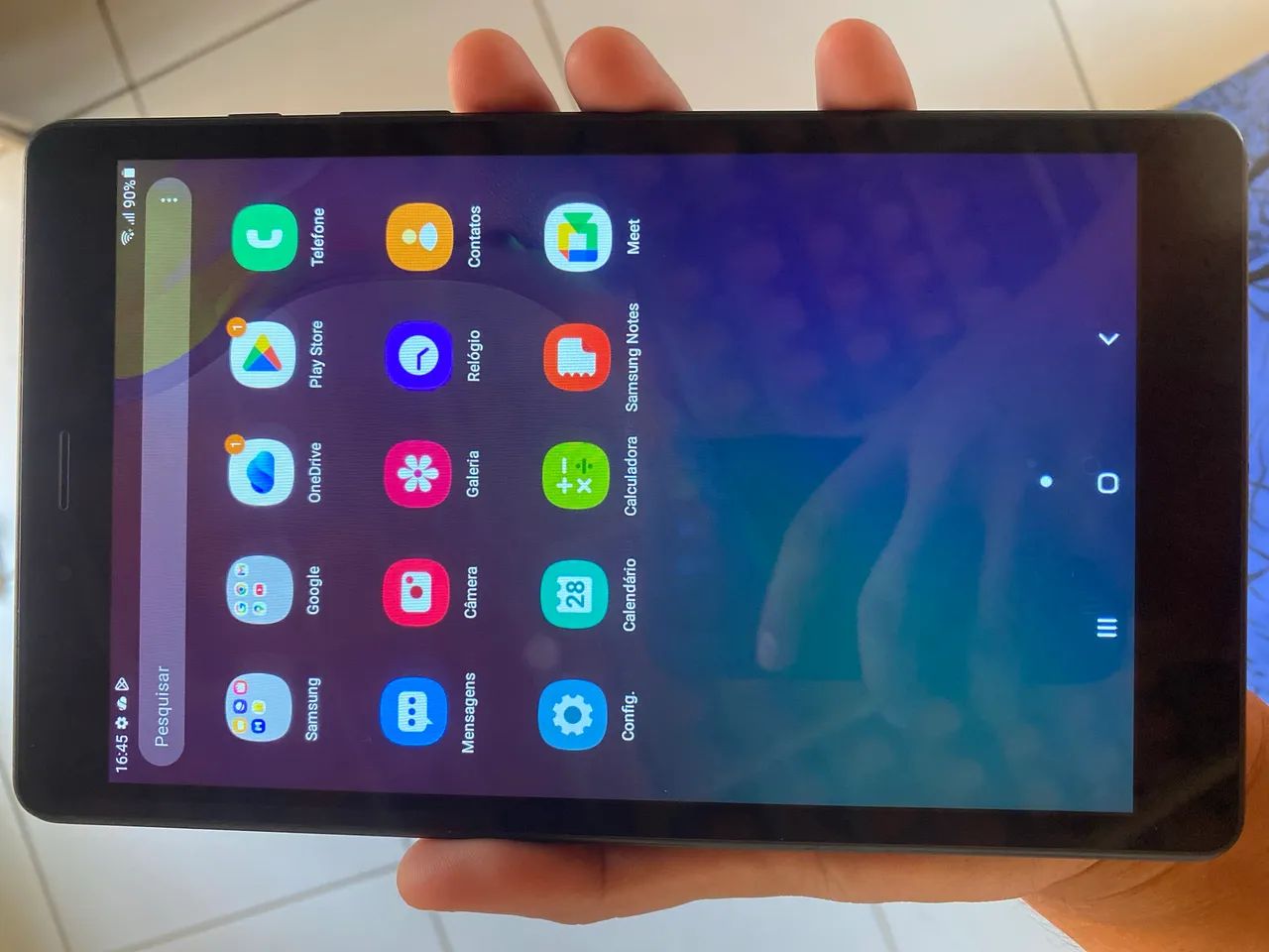 Tablet Samsung A 8.0 32GB pega chip e cartão  - Foto 3