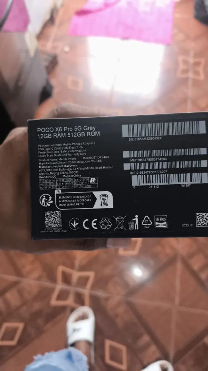 Poco x6 Pro 512gb